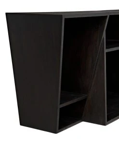 Media Consoles & TV Stands Noir Fatal Sideboard, Ebony Walnut