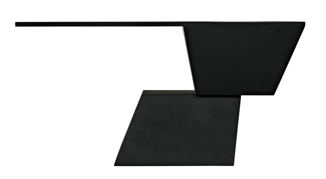 Noir Pieta Console, Black Steel 5 Noir Pieta Console, Black Steel