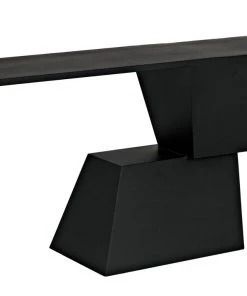 Noir Pieta Console, Black Steel 12 Noir Pieta Console, Black Steel