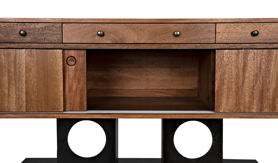 Noir Wolf Sideboard, Dark Walnut Media Consoles & TV Stands 7 Noir Wolf Sideboard, Dark Walnut Media Consoles & TV Stands