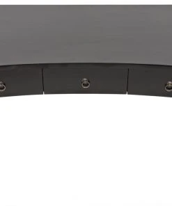 Noir Curba Desk, Hand Rubbed Black