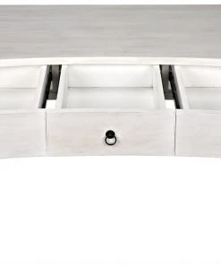Noir Curba Desk, White HOME OFFICE 15 Noir Curba Desk, White HOME OFFICE