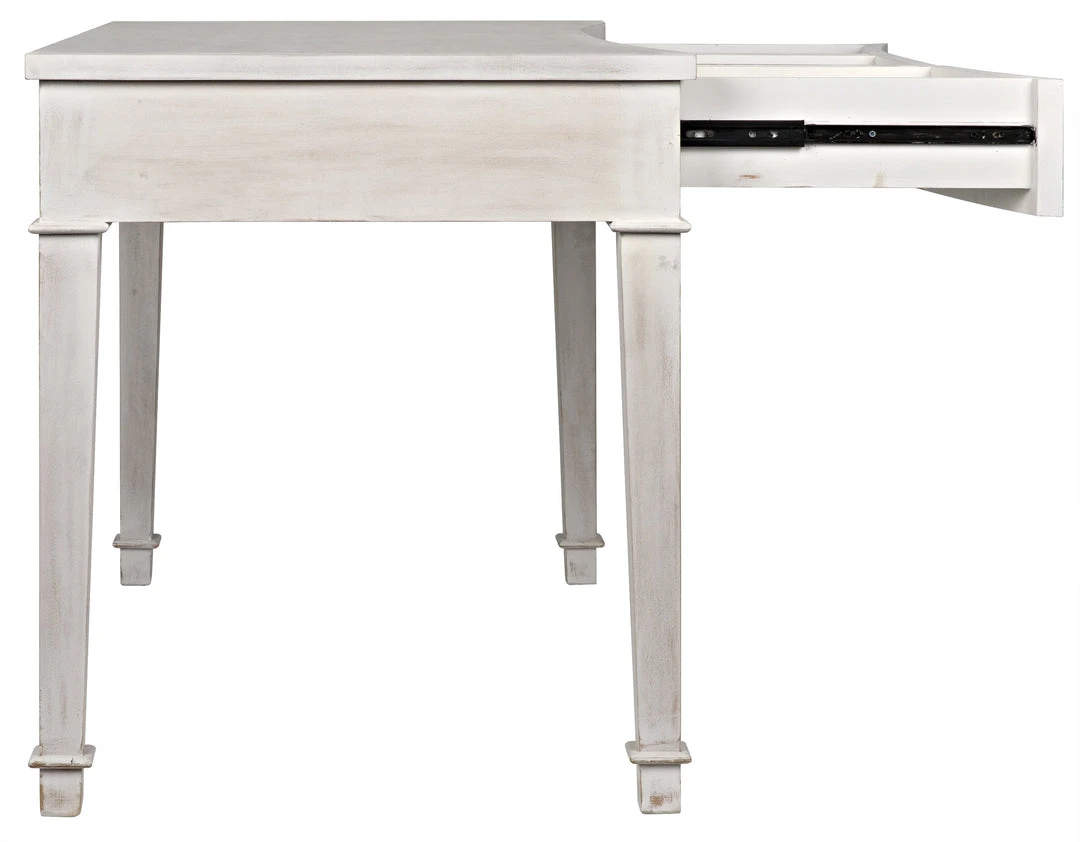Noir Curba Desk, White HOME OFFICE 10 Noir Curba Desk, White HOME OFFICE