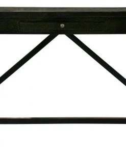 HOME OFFICE Noir Sutton Desk, Distressed Black