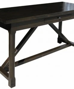 Noir Sutton Desk, Distressed Brown