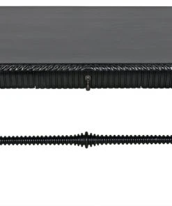 Noir QS Portuguese Desk, Hand Rubbed Black HOME OFFICE