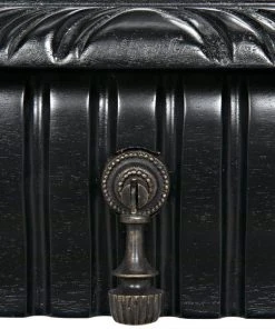 Noir QS Portuguese Desk, Hand Rubbed Black HOME OFFICE