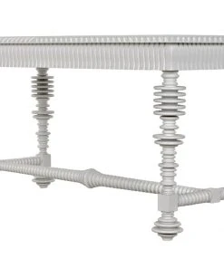 HOME OFFICE Noir Portuguese Desk, Small, Solid White