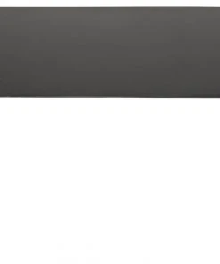 Noir Black Metal Desk