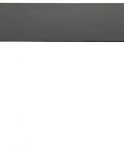 Noir Black Metal Desk