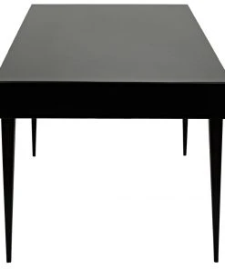 Noir Stiletto Desk, Black Metal HOME OFFICE 12 Noir Stiletto Desk, Black Metal HOME OFFICE