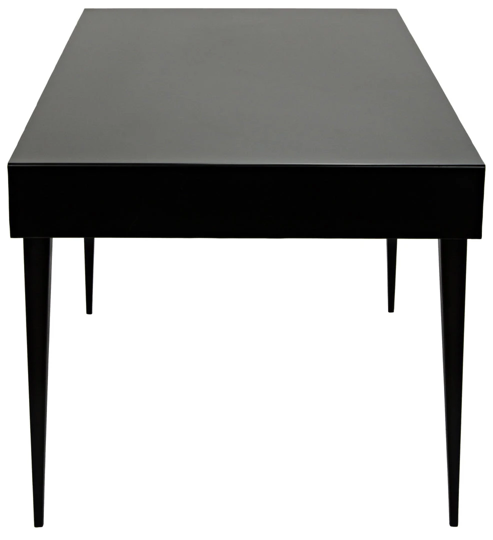 Noir Stiletto Desk, Black Metal HOME OFFICE 7 Noir Stiletto Desk, Black Metal HOME OFFICE