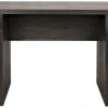 HOME OFFICE Noir Degas Desk, Ebony Walnut