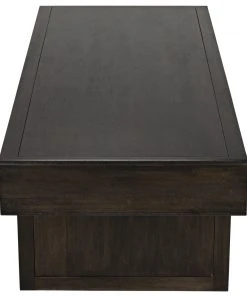 HOME OFFICE Noir Degas Desk, Ebony Walnut