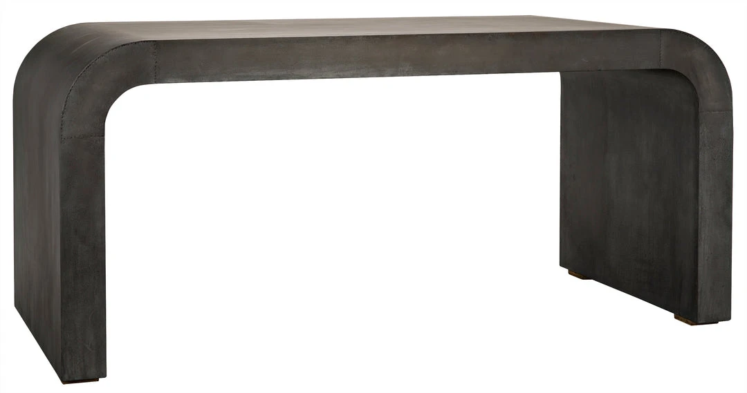 Noir Lazar Desk, Plain Zinc HOME OFFICE 3 Noir Lazar Desk, Plain Zinc HOME OFFICE