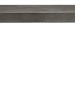 Noir Lazar Desk, Plain Zinc HOME OFFICE