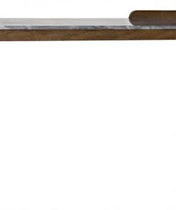 Noir Wod Ward Desk, Dark Walnut With Stone Top HOME OFFICE