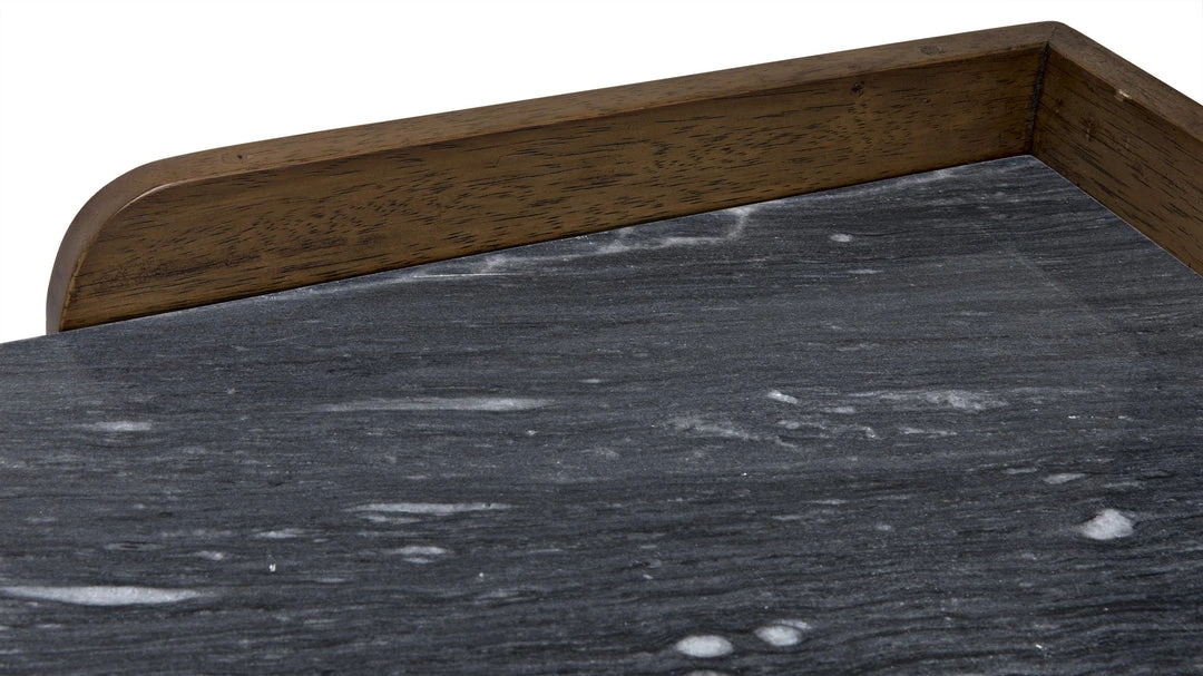 Noir Wod Ward Desk, Dark Walnut With Stone Top HOME OFFICE 8 Noir Wod Ward Desk, Dark Walnut With Stone Top HOME OFFICE