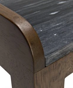 Noir Wod Ward Desk, Dark Walnut With Stone Top HOME OFFICE 15 Noir Wod Ward Desk, Dark Walnut With Stone Top HOME OFFICE