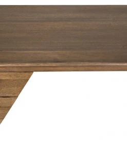 Noir Tetramo Desk, Dark Walnut