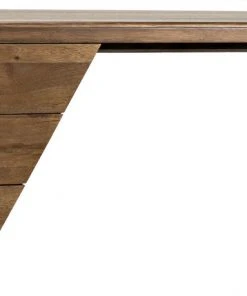 Noir Tetramo Desk, Dark Walnut