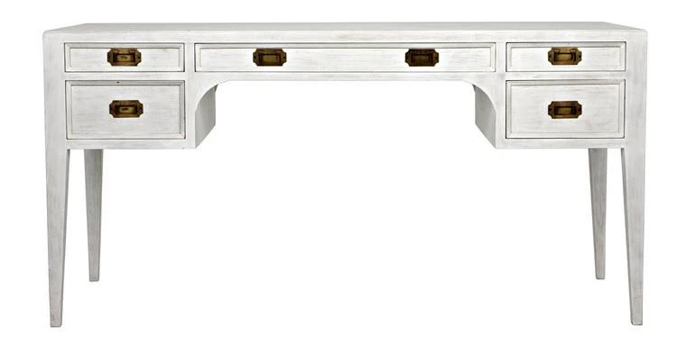 Noir Africa Desk, White Wash HOME OFFICE 5 Noir Africa Desk, White Wash HOME OFFICE