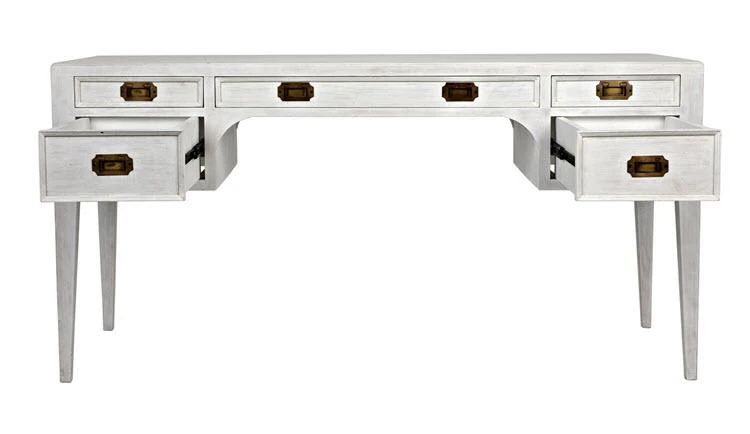 Noir Africa Desk, White Wash HOME OFFICE 8 Noir Africa Desk, White Wash HOME OFFICE