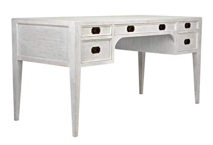 Noir Africa Desk, White Wash HOME OFFICE 9 Noir Africa Desk, White Wash HOME OFFICE