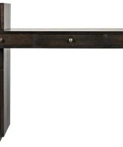 HOME OFFICE Noir Tokyo Desk, Ebony Walnut