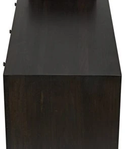 HOME OFFICE Noir Tokyo Desk, Ebony Walnut