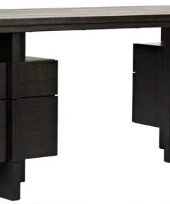 Noir Bridge Desk, Ebony Walnut HOME OFFICE