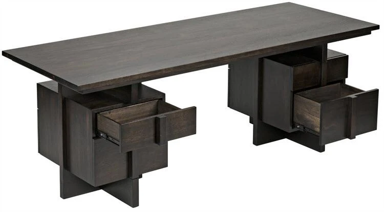 Noir Bridge Desk, Ebony Walnut HOME OFFICE 8 Noir Bridge Desk, Ebony Walnut HOME OFFICE