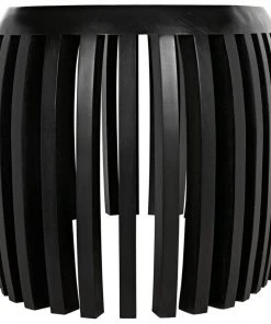 HOME OFFICE Noir Irulan Desk, Hand Rubbed Black