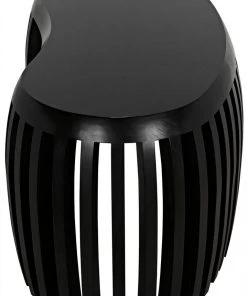 HOME OFFICE Noir Irulan Desk, Hand Rubbed Black