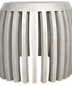 HOME OFFICE Noir Irulan Desk, White Wash