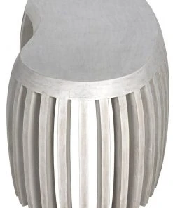 HOME OFFICE Noir Irulan Desk, White Wash