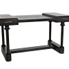 Noir Locarno Desk, Pale HOME OFFICE