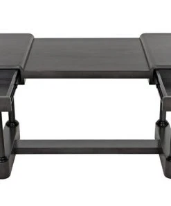 Noir Locarno Desk, Pale HOME OFFICE 16 Noir Locarno Desk, Pale HOME OFFICE