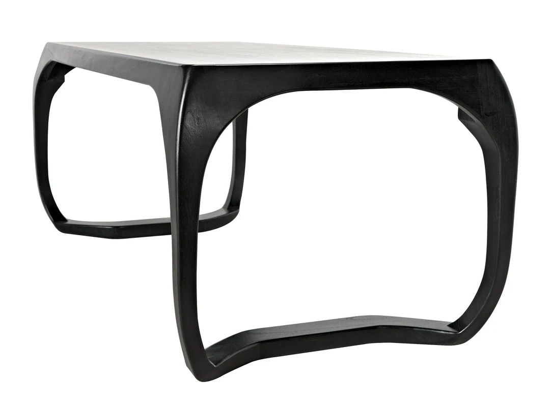 Noir Lola Desk, Hand Rubbed Black 13 Noir Lola Desk, Hand Rubbed Black