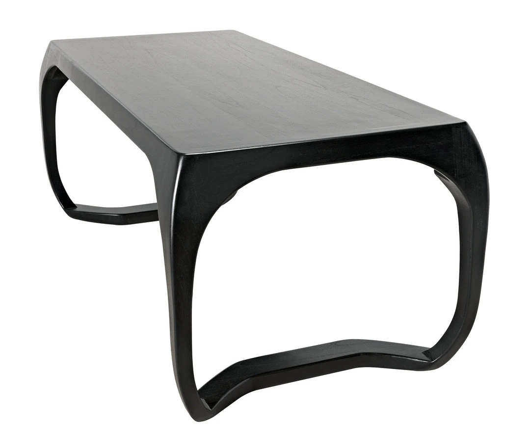 Noir Lola Desk, Hand Rubbed Black 14 Noir Lola Desk, Hand Rubbed Black