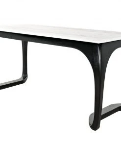Noir Lola Desk, Hand Rubbed Black 28 Noir Lola Desk, Hand Rubbed Black