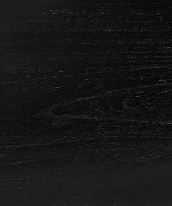 Noir Lola Desk, Hand Rubbed Black