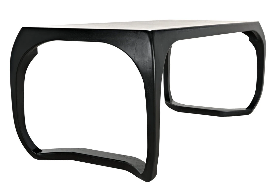 Noir Lola Desk, Hand Rubbed Black 9 Noir Lola Desk, Hand Rubbed Black