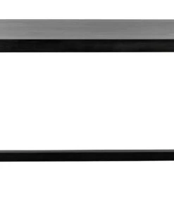 Noir Anubis Desk, Hand Rubbed Black