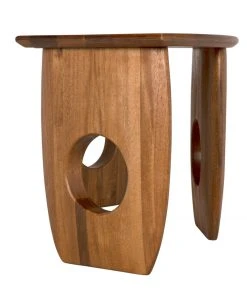 HOME OFFICE Noir Lobster Desk, Dark Walnut