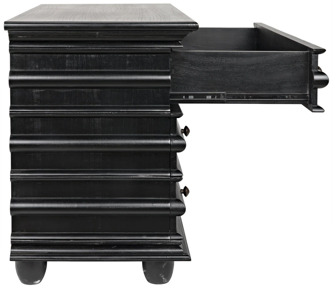 Noir QS Ascona Small Chest, Hand Rubbed Black 8 Noir QS Ascona Small Chest, Hand Rubbed Black