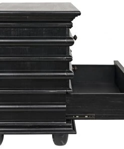 Noir QS Ascona Small Chest, Hand Rubbed Black 18 Noir QS Ascona Small Chest, Hand Rubbed Black