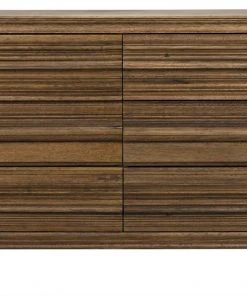 Chests & Cabinets Noir Bernard 6 Drawer, Dark Walnut