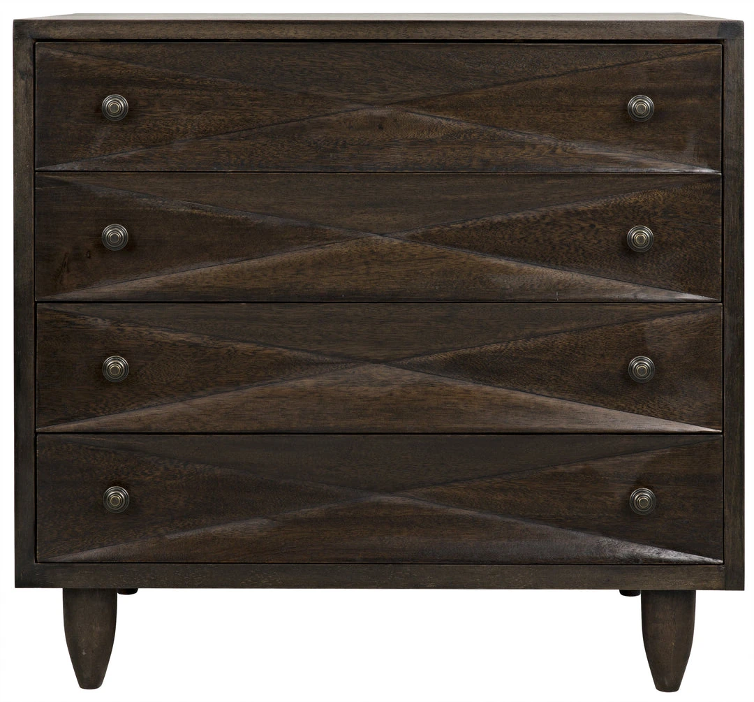 Noir Diamond Chest, Ebony Walnut Chests & Cabinets 6 Noir Diamond Chest, Ebony Walnut Chests & Cabinets