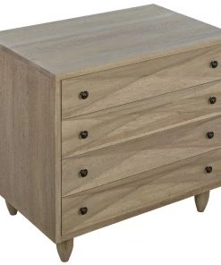 Chests & Cabinets Noir Diamond Chest, Washed Walnut